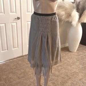 COPPER BY TRELISE SILK SKIRT